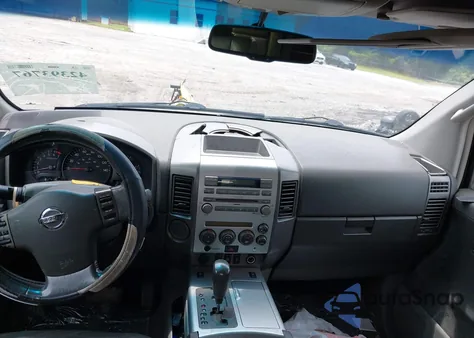 2007 Nissan Armada Le из США, поврежденный, VIN 5N1BA08A57N707025